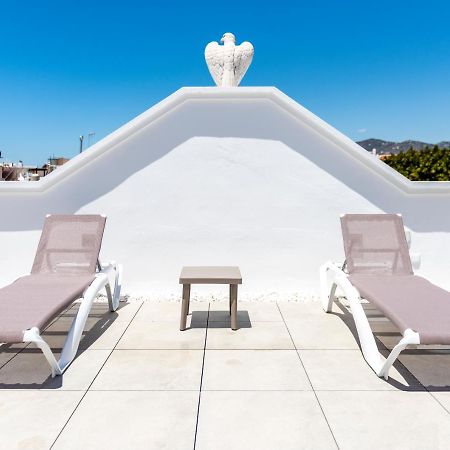 Apartamentos Toboso Plaza Nerja Ngoại thất bức ảnh Rooftop terrace